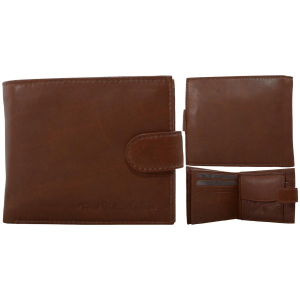1008 TAN ITALIAN LEATHER WALLET