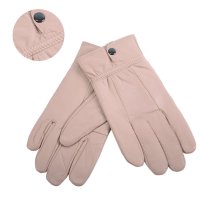 8910 DUSKY PINK LEATHER GLOVES LARGE