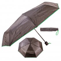 JCBUMB18-CDU BLACK/GREEN UMBRELLA