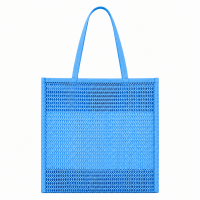 002/BLUE MESH BEACH TOTE BAG 002/BLUE MESH BEACH TOTE BAG