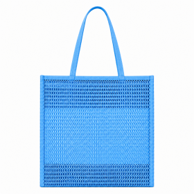 002/BLUE MESH BEACH TOTE BAG
