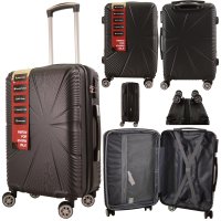 T-HC-CABIN-2029 BLACK CABIN-SIZE TRAVEL TROLLEY