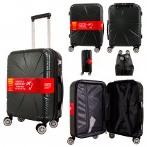 T-HC-US-1829 D-GREEN CABIN-SIZE EASYJET TRAVEL TROLLEY SUITCASE