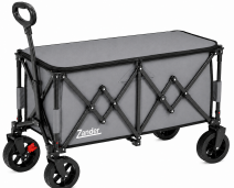 ELD-W701L Grey Foldable Zander Utility Wagon