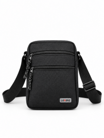 2585 Black Lorenz Shoulder Bag (New)