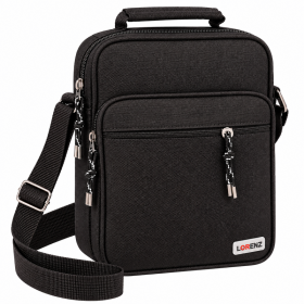 2588 Black Lorenz Shoulder Bag (New)
