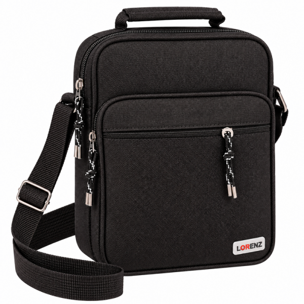 2575 Black Lorenz Shoulder Bag (New)