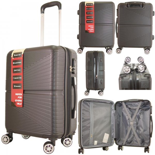 T-HC-CABIN-2012 BLACK TRAVEL TROLLEY
