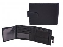 1159 Black RFID - S.Nappa N.case wt Zip, Coin Pkt & S