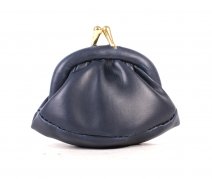 6290 Minature P,U Purse NAVY