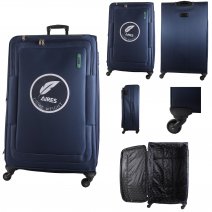 AR727 NAVY TRAVEL TROLLEY SUITCASE SINGLE