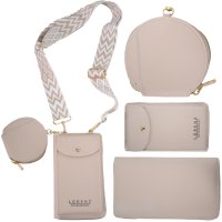 7275 NUDE LORENZ FAUX LEATHER HANDBAG WITH COIN PURSE  7275 NUDE LORENZ FAUX LEATHER HANDBAG WITH COIN PURSE