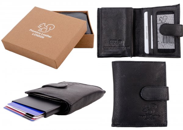 RL 9003A BLACK RFID C-SECURE CASE WALLET