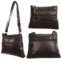 1920 BLACK LORENZ REAL LEATHER HANDBAG