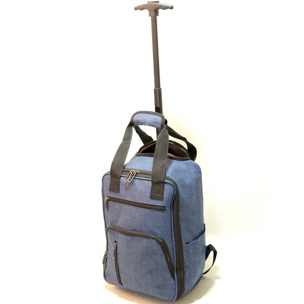 TR-R-002 NAVY WHEELED RYANAIR UNDERSEAT CABIN BAG