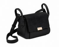 5832 Black Lorenz Small Flapover Bag 5832 Black Lorenz Small Flapover Bag