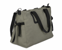 2312 Olive Grey Large Top Zip Tote / Travel Bag 2312 Olive Grey Large Top Zip Tote / Travel Bag