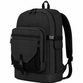 BP-115 Black 34L Travel Backpack (New)