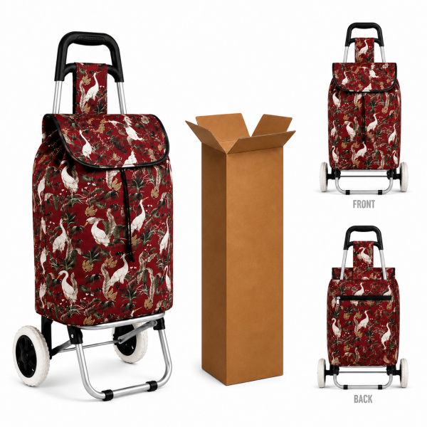 ST-05B Crane Red 2 Wheel Trolley Box Of 10