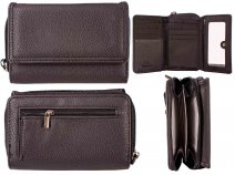JBPS232 BLACK WALLET WITH THREE-FOLD SYSTEM