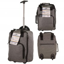 JBTB81 GREY UNDERSEAT RYAN AIR 40 X 25 X 20CM