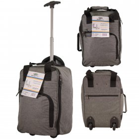 GREY JBTB81 UNDERSEAT RYAN AIR 40 X 25 X 20CM