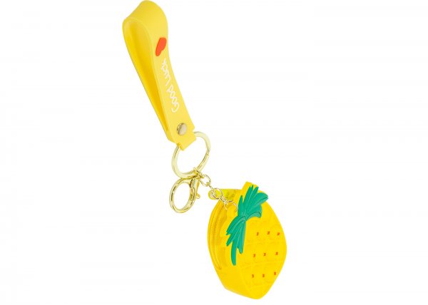 GM-1200 PINEAPPLE POP IT CHANGE PURSE/POUCH W/ WRIST WRAP