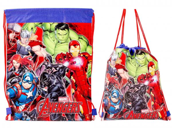 24304 DRAWSTRING BAG AVENGERS