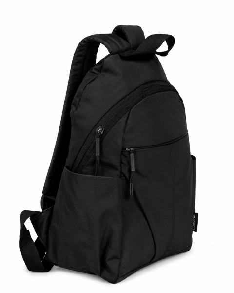 2311 Black Crinkled Nylon Bag in Lorenz Accessory Range