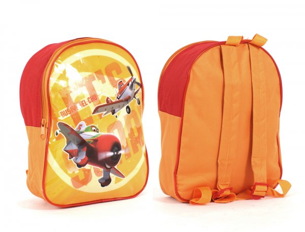 B26301 - DUSTY & EL CHU ORANGE BACKPACK - Disney Planes