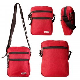 2585 RED LORENZ SHOULDER BAG