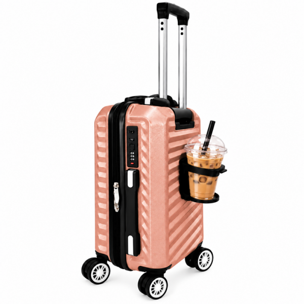 T-HC-US-1860 Rose Gold EasyJet Under Seat Cabin Suitcase