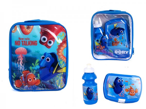4105V-6178 Kids Lunch bag Blue Finding Dory Disney G049