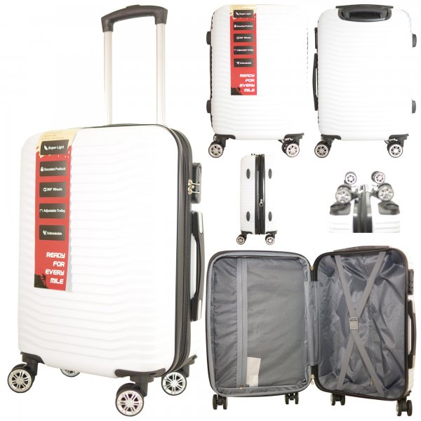 T-HC-CABIN-2026 WHITE TRAVEL TROLLEY
