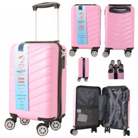 T-HC-US-1626 PINK RYANAIR UNDERSEAT CABIN-CASE TRAVEL TROLLEY