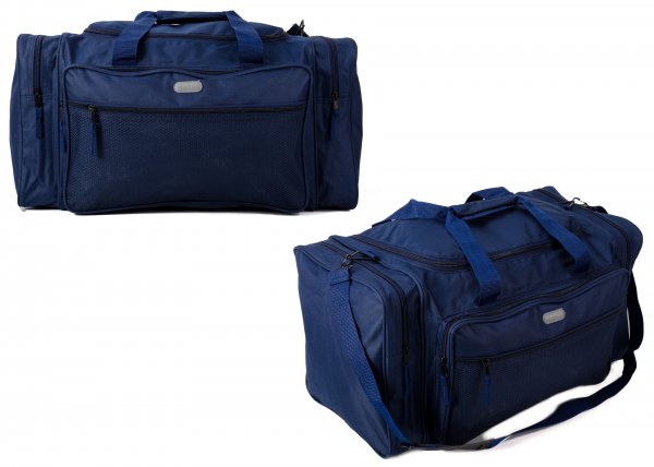 LL-TB3 Navy Hold All w/ 5 zips and Netting