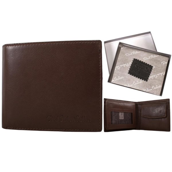1011 BROWN ITALIAN LEATHER WALLET