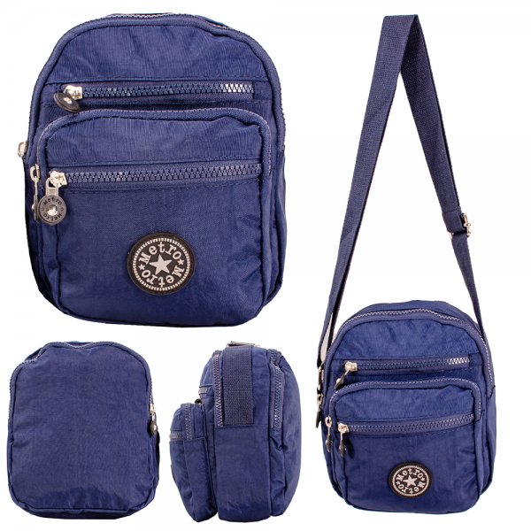 LL-224 NAVY SHOULDER BAG