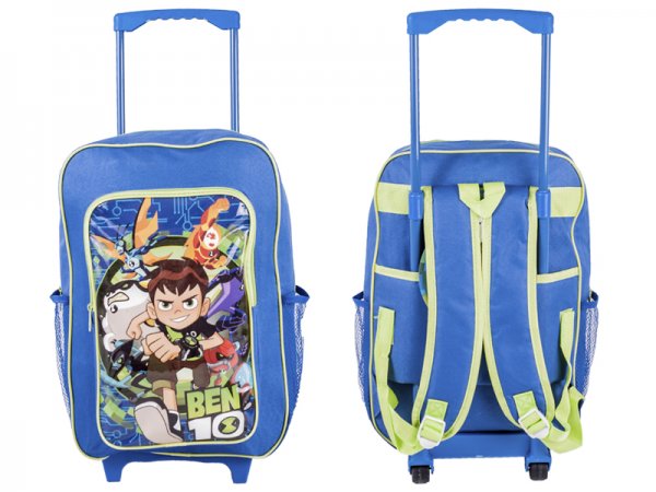 1019HV-7368 BEN 10 BACKPACK TROLLEY