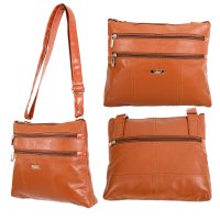 1920 TAN LORENZ REAL LEATHER HANDBAG