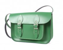 SATCHEL LIGHT GREEN 11''