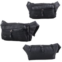 8041 BLACK LORENZ WAIST BAG