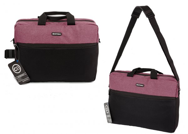 LB655 PURPLE CITY BAG/LAPTOP CASE