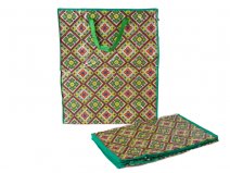 0009- green mosaic Set of 12