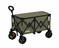 ELD-W101M Olive Foldable Zander Utility Wagon ELD-W101M Olive Foldable Zander Utility Wagon