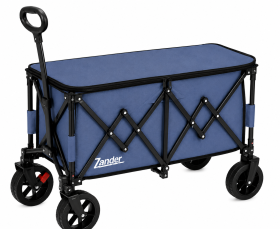 ELD-W701 Navy Foldable Zander Utility Wagon