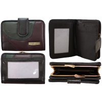 4633 MULTICOLOURED 12cm Econ. Patch Purse with Pass Pocket