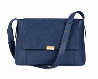 5833 Blue Lorenz Mid-Sized Flapover Bag 5833 Blue Lorenz Mid-Sized Flapover Bag