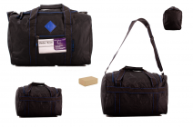 JBTB65-P BLACK/BLUE HOLDALL UNDER SEAT CABIN BAG BOX OF 20