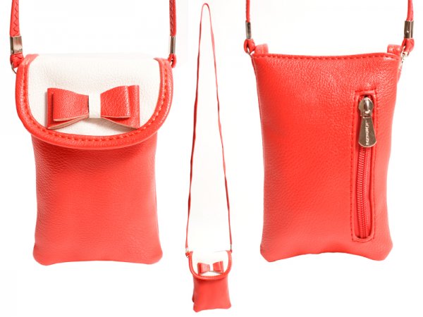 7811 RED SLIM NECK BAG